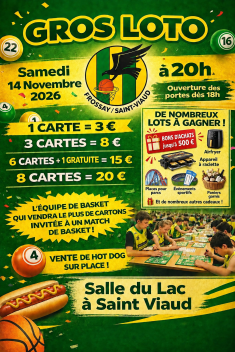 1ère édition du Gros Loto de votre club préféré